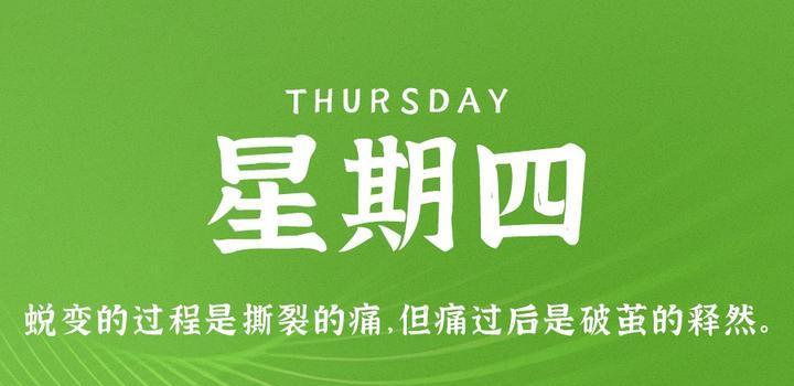 4月20日，星期四，在这里每天60秒读懂世界！-try栈